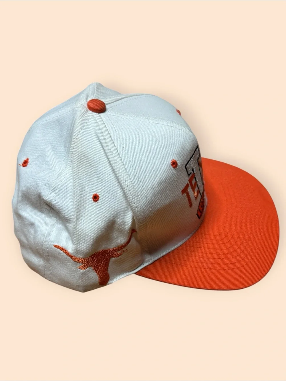 Vintage 1990s Texas Longhorns SnapBack Hat Vtg 90s UT